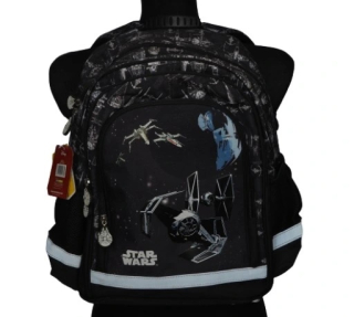 Viackomorový školský batoh Star Wars Derform, viacfarebný